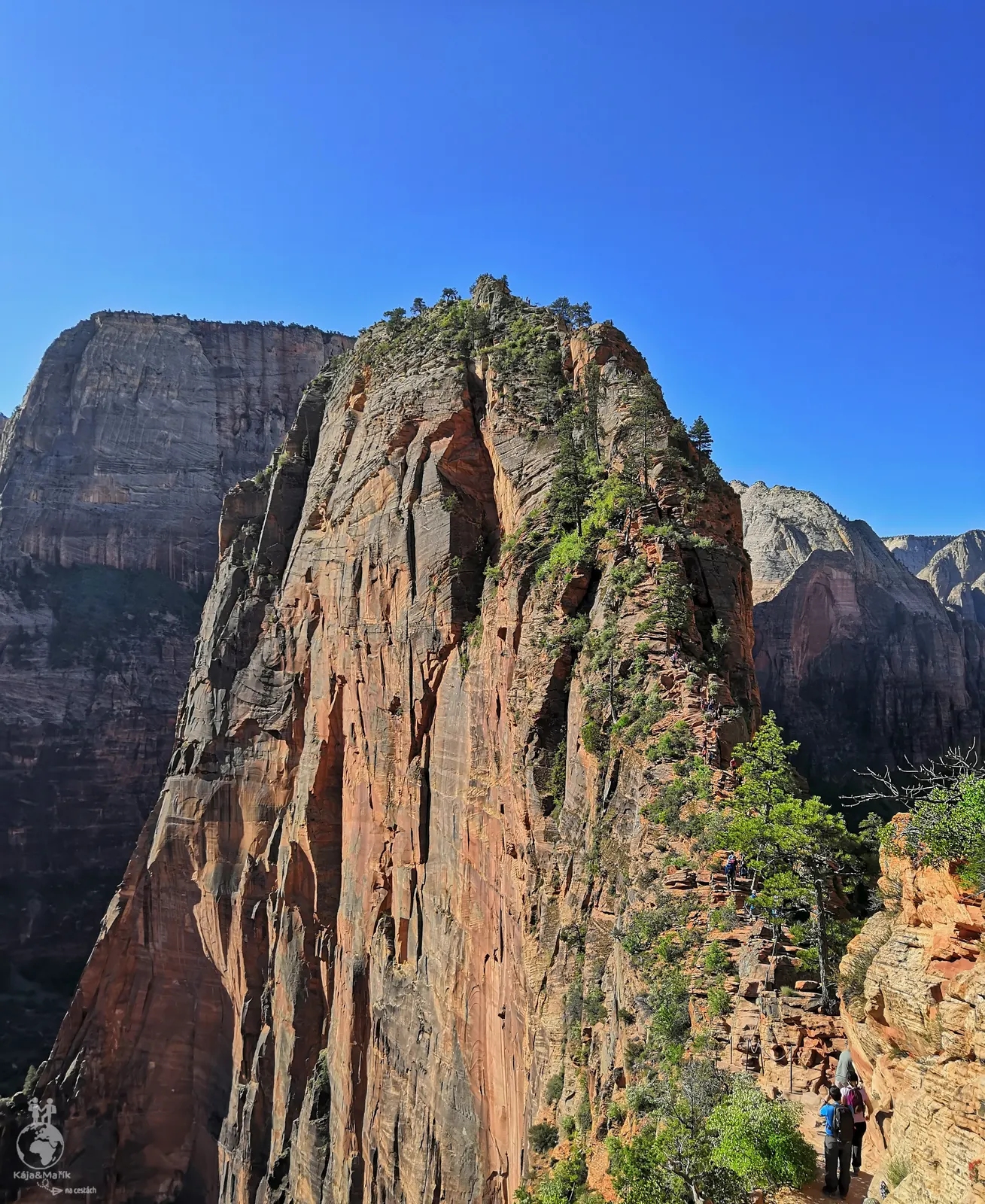 Výstup na Angel's Landing