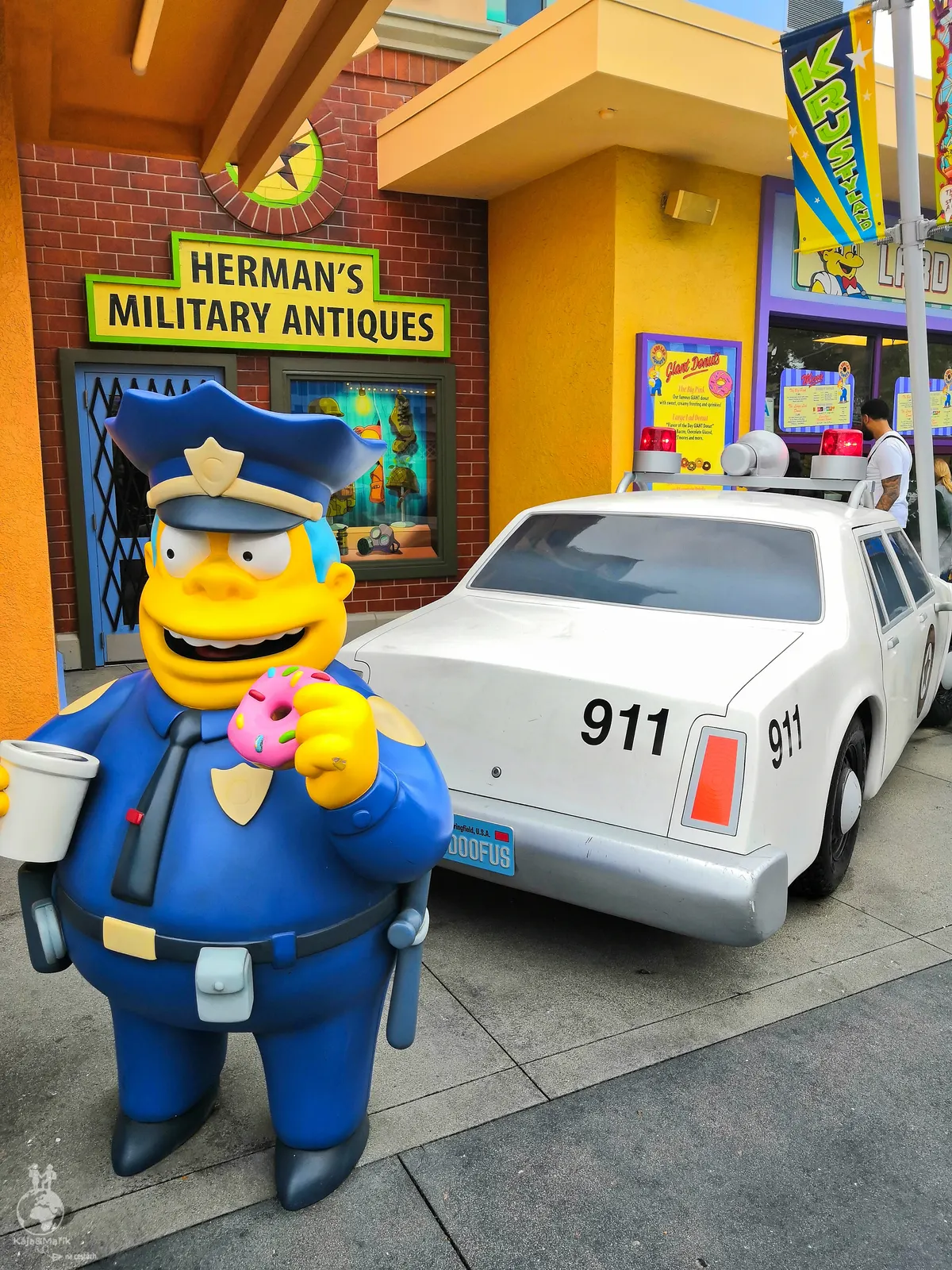 Šerif Wiggum ze seriálu Simpsonovi