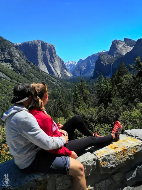 Kája&Mařík v Yosemite National Park