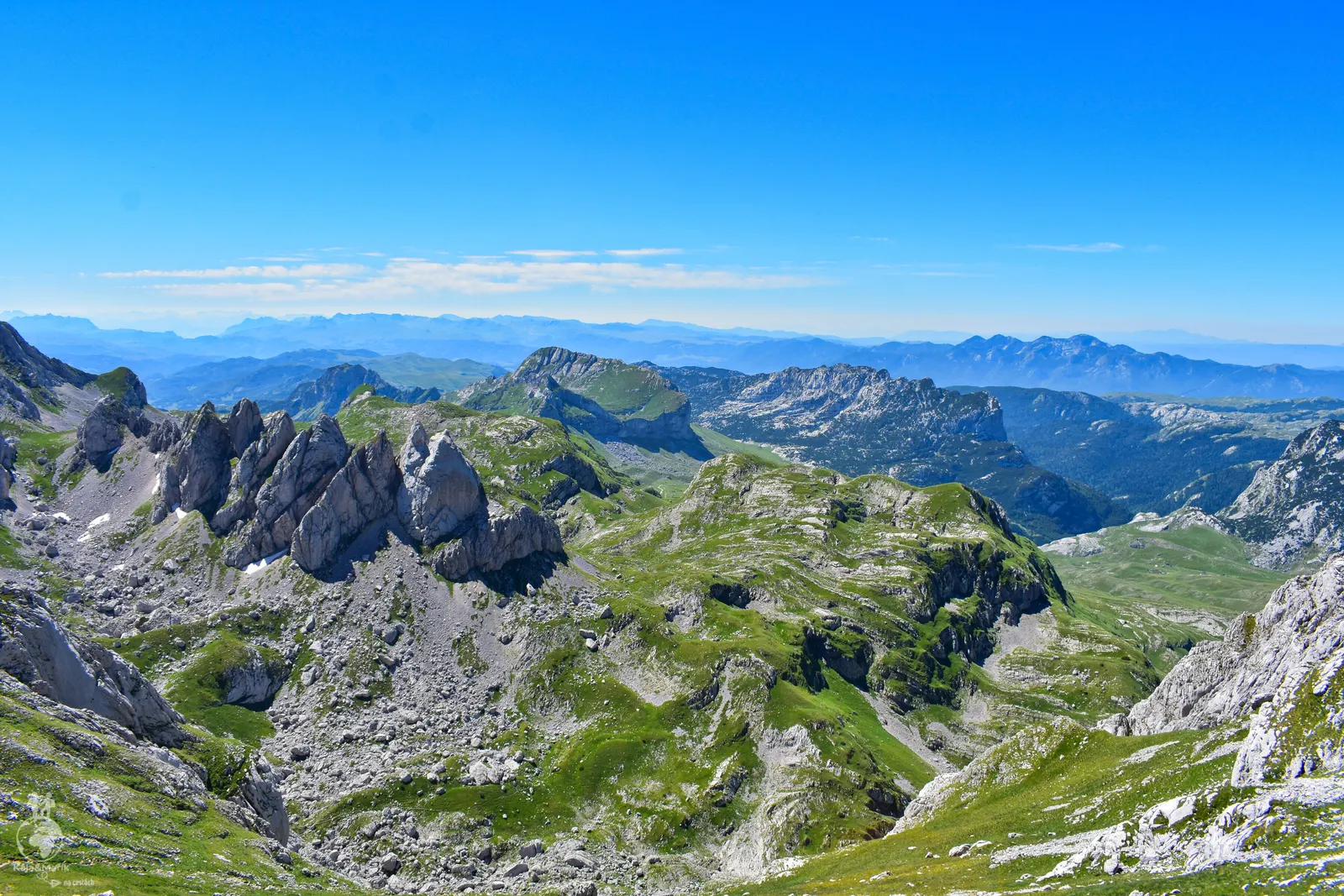 NP Durmitor - výstup na horu Bobotov Kuk