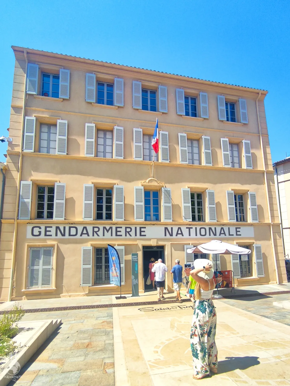 Četnická stanice v Saint Tropez