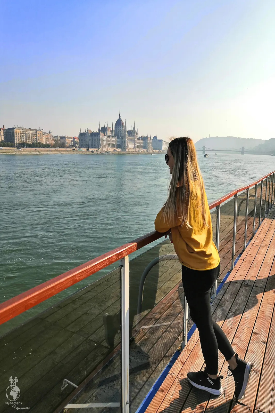 Výhled na Parlament z ubytování Grand Hotel Jules Boat