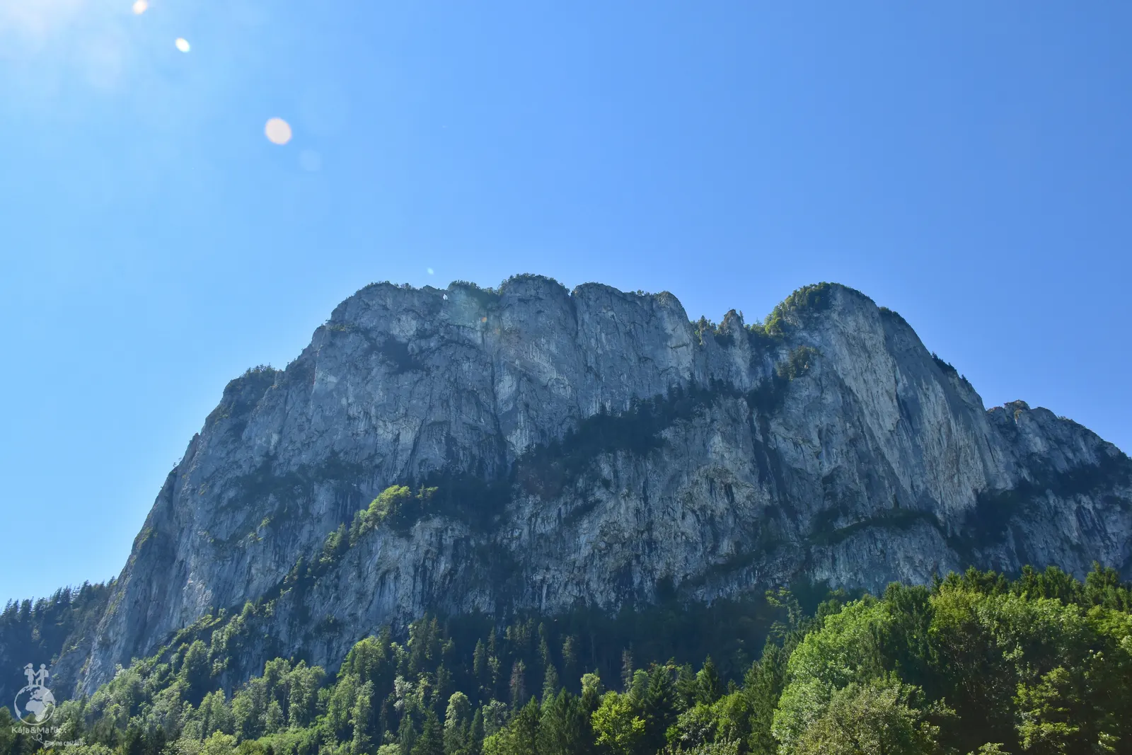 Pohled na horu Drachenwand