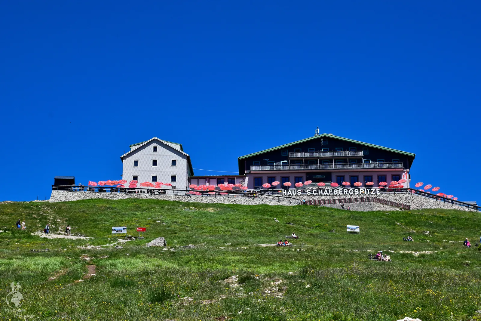 Hotel a restaurace na hoře Schafberg
